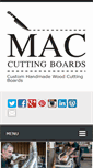 Mobile Screenshot of maccuttingboards.com